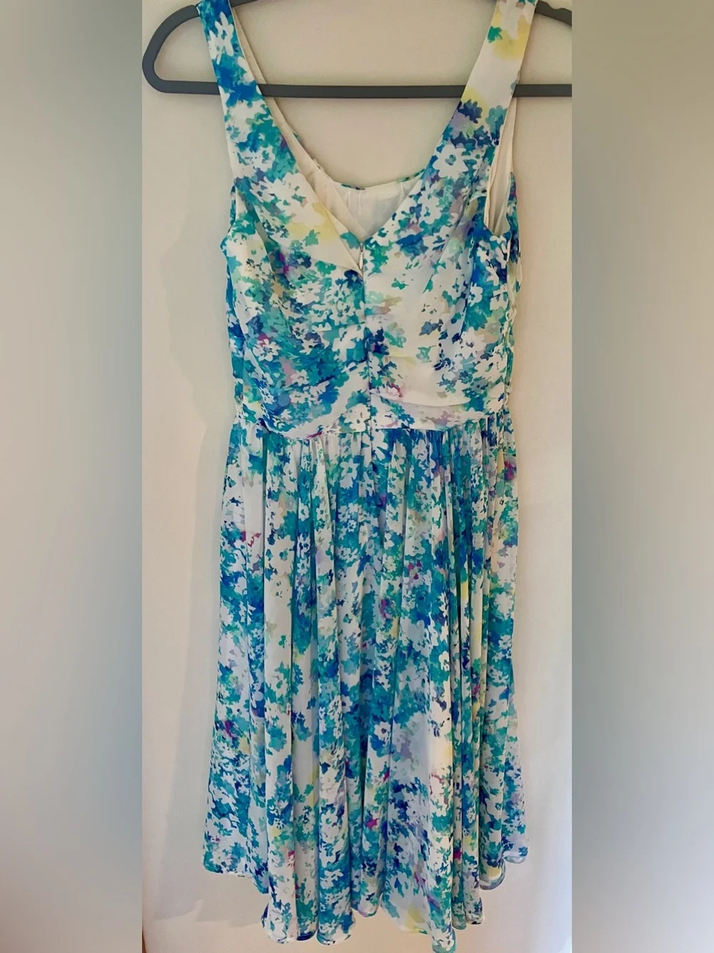 Handmade Summer Floral Midi Dress - Picture 2 of 2